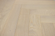 Prime Engineered Flooring Oak Herringbone White UV Oiled 14/3mm By 98mm By 490mm FL4124 3