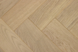 Natural Engineered Flooring Oak Herringbone Raw Bianco Uv Oiled 14/3mm By 90mm By 450mm HB080 2
