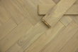 Select Solid Flooring Oak Herringbone Smoked Grey Brushed UV Oiled 18mm By 70mm By 280mm FL3369 8