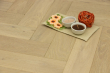 Select Solid Flooring Oak Herringbone Non Visible Brushed UV Oiled 18mm By 70mm By 280mm FL3589 6