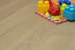 Select Engineered Flooring Oak Herringbone Smoked White Brushed Wax Oiled 14/3mm By 90mm By 600mm FL4431 2
