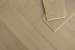Select Engineered Flooring Oak Herringbone Smoked White Brushed Wax Oiled 14/3mm By 90mm By 600mm FL4431 5