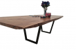 European Oak Dining Room Table Top Live Edge UV Lacquered (with Resin) 40mm By 950mm By 2400mm TB015 12