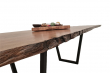 European Oak Dining Room Table Top LiVe Edge UV Lacquered (with Resin) 35mm By 940mm By 3100mm TB018 12