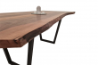 European Walnut Dining Room Table Top Live Edge UV Lacquered (with Resin) 38mm By 920mm By 1820mm TB030 4