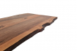 European Walnut Dining Room Table Top Live Edge UV Lacquered (with Resin) 37mm By 940mm By 3620mm TB039 5