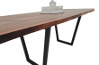 European Walnut Dining Room Table Top LiVe Edge UV Lacquered (with Resin) 38mm By 910mm By 1970mm TB063 4
