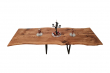 European Oak Dining Room Table Top LiVe Edge UV Lacquered (with Resin) 35mm By 1050mm By 3300mm TB073 2