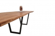 European Oak Dining Room Table Top LiVe Edge UV Lacquered (with Resin) 35mm By 830mm By 2850mm TB083 4