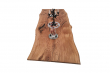 European Oak Dining Room Table Top Live Edge UV Lacquered (with Resin) 35mm By 1050mm By 2540mm TB087 4