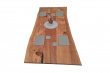 European Oak Dining Room Table Top LiVe Edge UV Lacquered (with Resin) 40mm By 1020mm By 2250mm TB090 3