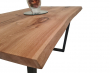 European Oak Dining Room Table Top Live Edge UV Lacquered (with Resin) 35mm By 800mm By 1200mm TB092 4
