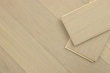 Natural Engineered Flooring Oak Herringbone Vienna Brushed Uv Lacquered 12/2mm By 90mm By 600mm FL4450 5