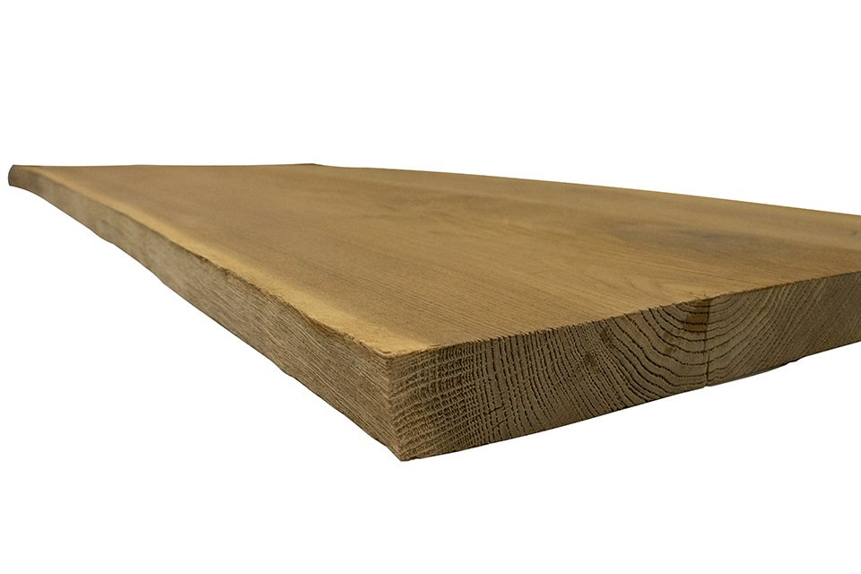 European Oak Dinning Room Table Top Brushed Smoked 40mm By 750mm By 1250mm TB012 1