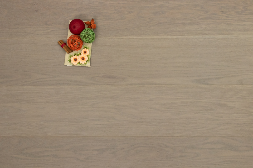 Prime Engineered Flooring Oak White Grey Brushed UV Oiled 14/3mm By 178mm By 1000-2400mm GP191 5