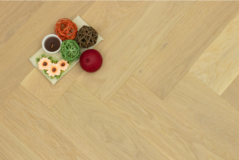 Natural Engineered Flooring Oak Herringbone Ribolla Brushed UV Lacquered 15/4mm By 90mm By 600mm FL4408 6