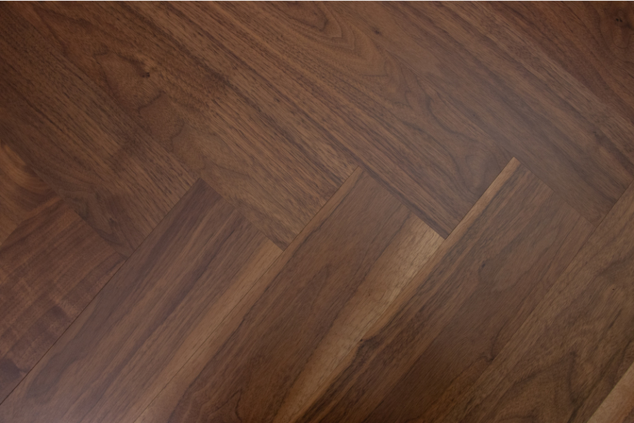 Prime Engineered Flooring American Walnut Herringbone UV Lacquered 14/3mm By 97mm By 582mm FL3397 2