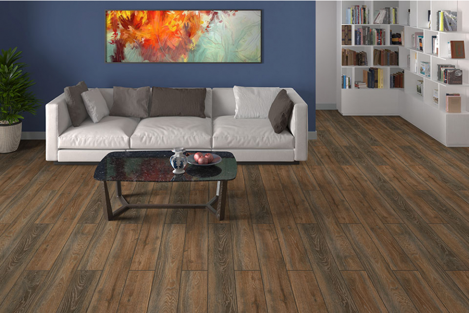 Cousteau Oak Laminate Flooring 12mm By 193mm By 1380mm LM044 1