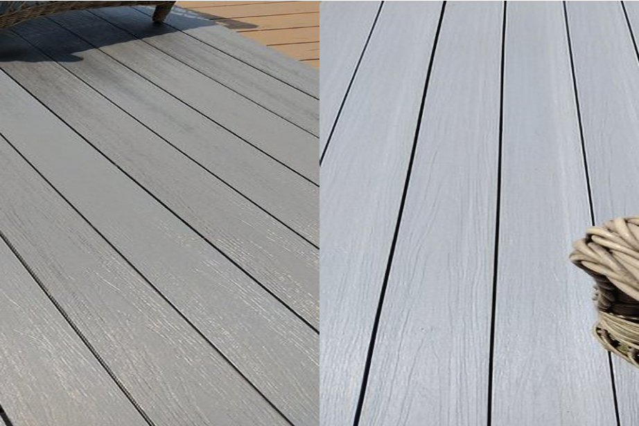 Supremo WPC Double Face Composite Decking Boards Patina & Graphite 23mm By 135mm By 2400mm DC021 1
