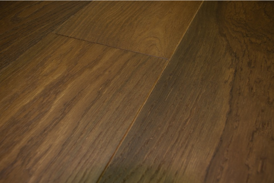 Natural Engineered Flooring Oak Dark Smoked Brushed UV Oiled 14/3mm By 190mm By 1900mm FL2646 8