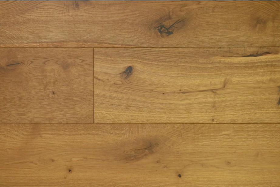 Natural Engineered Flooring Oak Light Smoked Brushed UV Oiled 14/3mm By 220mm By 1900mm FL3087 1