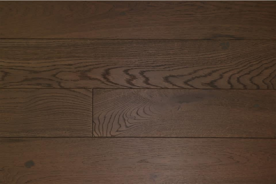 Rustic Engineered Flooring Oak Coffee Brushed UV Oiled 14/3mm By 150mm By 400-1500mm FL3481 1