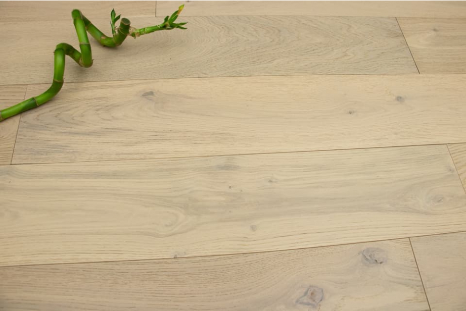 Natural Engineered Flooring Oak Light Brushed Uv Lacquered 14/3mm By 190mm By 1900mm FL4586 1