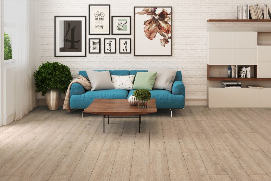 Indian Natural Brown Oak Laminate Flooring 8mm By 193mm By 1380mm LM027 1
