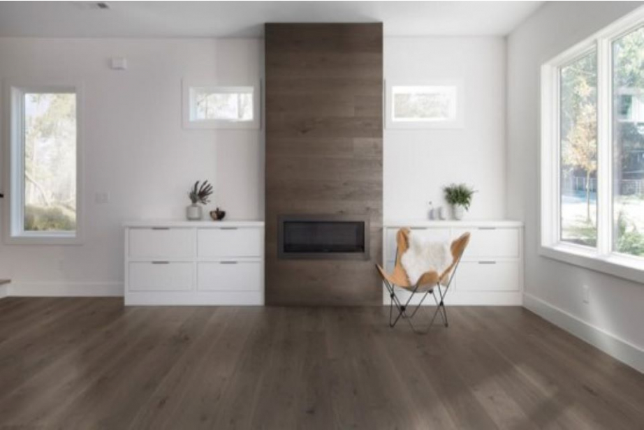 BJELIN Hardened Oak Wood Flooring Click Mineral Grey UV Lacquer 11.3/0.6mm By 206mm By 2200mm FL4414 1