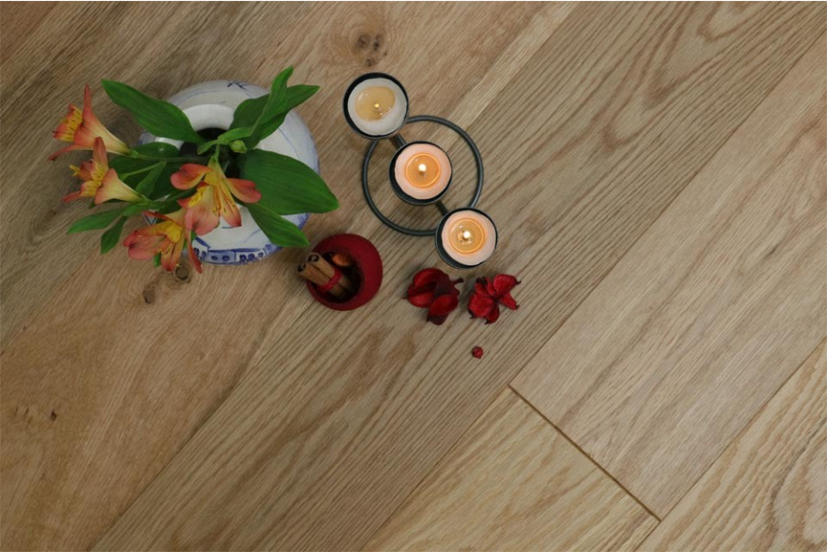 Natural Engineered Flooring Oak UV Oiled 20/5mm By 180mm By 1900mm FL2474 1
