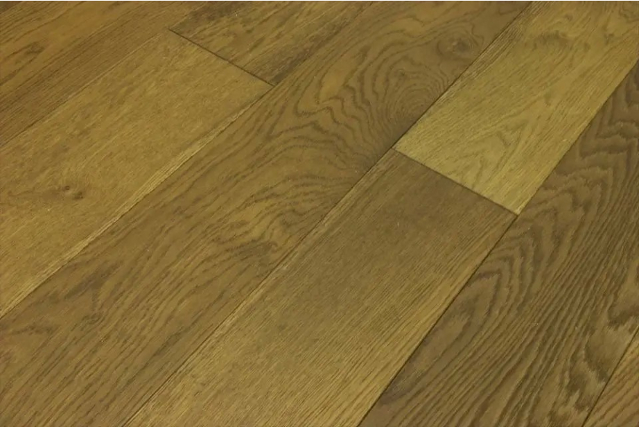 Natural Engineered Flooring Oak Smoked Stained Brushed UV Oiled 14/3mm By 90mm By 400-1500mm FL2773 1