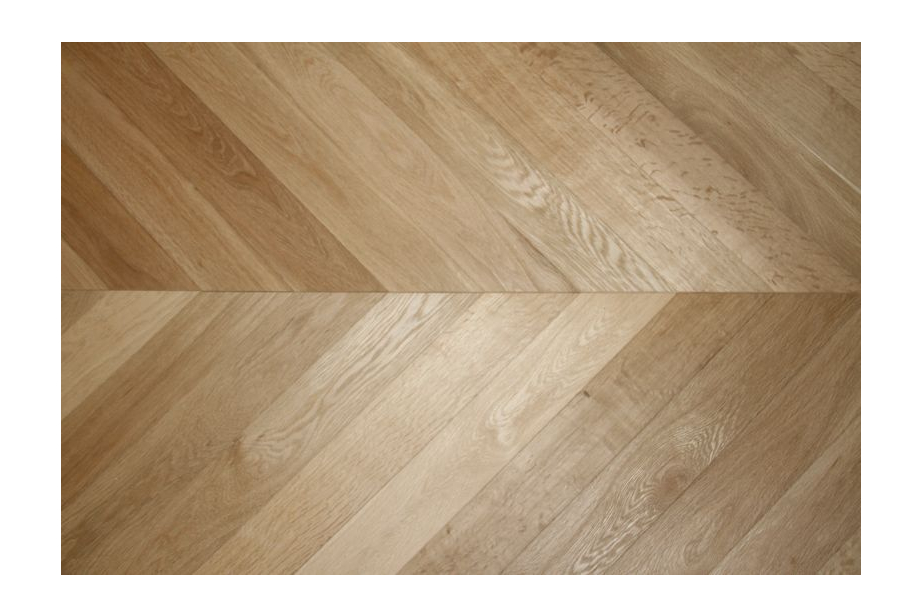 Prime Engineered Oak Chevron Brushed Unfinished 18/5mm By 90mm By 650mm CH001 1