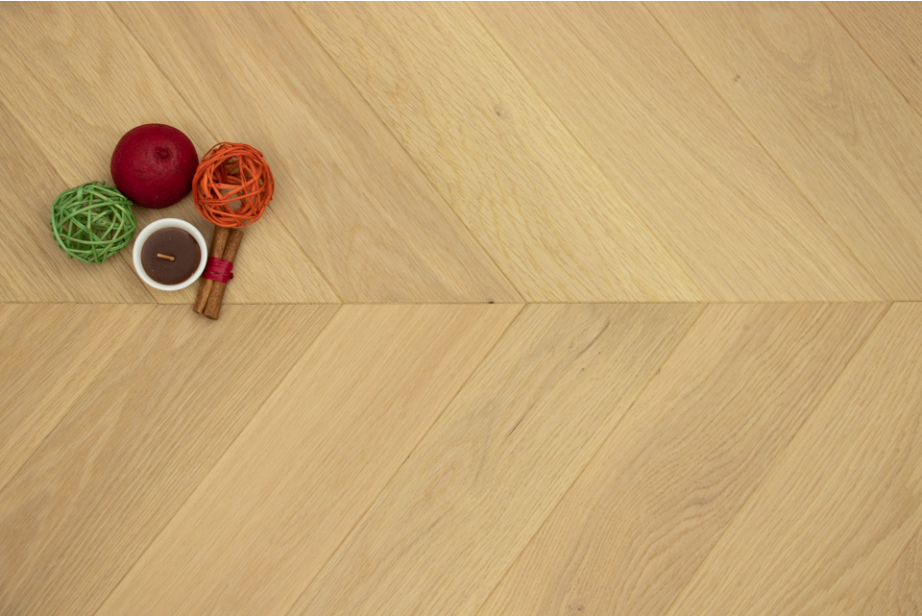 Prime Engineered Flooring Oak Chevron Ribolla Brushed Uv Lacquered 14/3mm By 90mm By 510mm FL4428 1