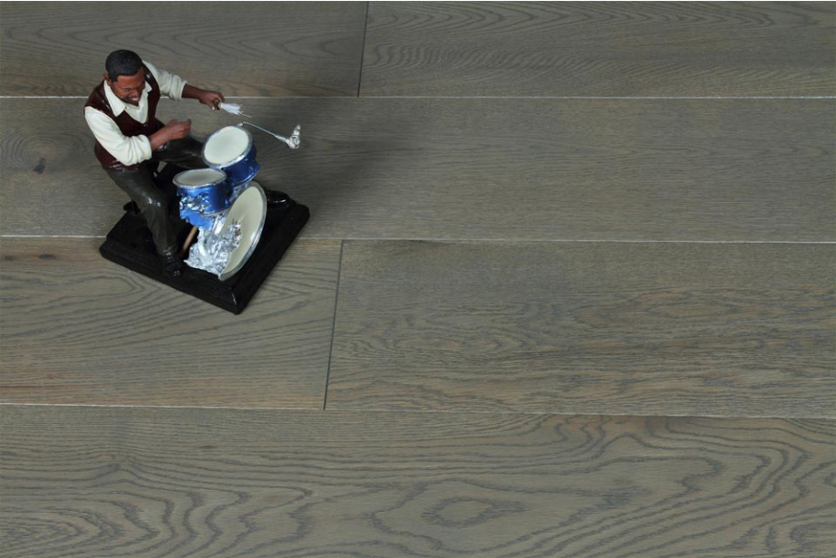 Select Engineered Oak Click Sahara Grey Brushed UV Oiled 14/3mm By 190mm By 400-1900mm FL1811 1