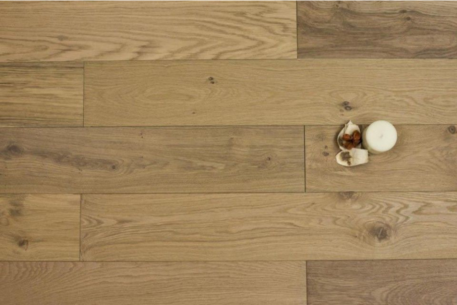 Select Engineered Oak Brushed Unfinished 20/6mm By 242mm By 2000-2350mm GP030 1