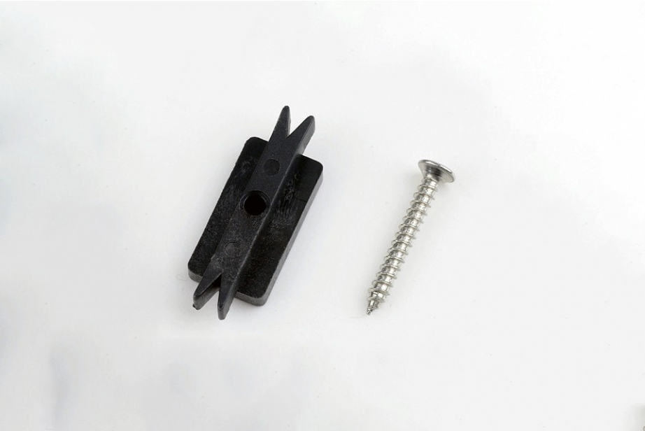 Solid Plastic Clips for Supremo WPC Composite Decking Boards AC195 1
