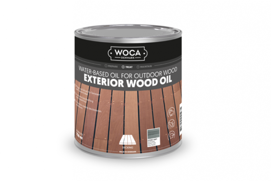 WOCA Grey Decking Exterior Oil 2.5L AC339 1