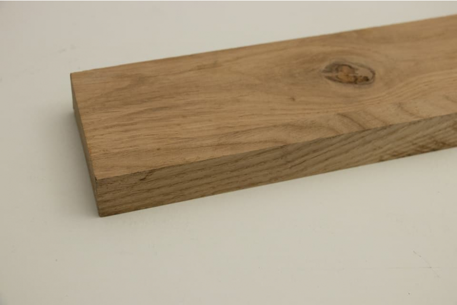 Full Stave Rustic Oak Kitchen Worktop Upstand 20mm By 30mm By 3000mm WT1225 1