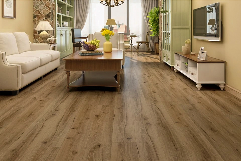 Supremo Luxury Click Vinyl Rigid Core Flooring Adobe Sand With Built In Underlay 5mm By 178mm By 1220mm VL087 0