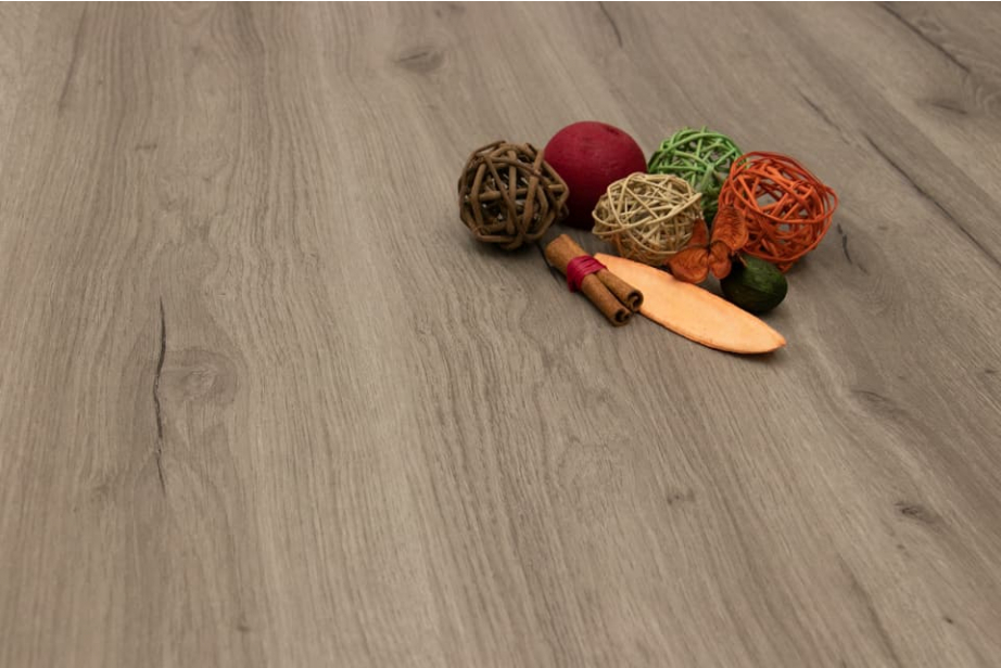Supremo Luxury Click Vinyl Rigid Core Flooring Light Grey With Built In Underlay 5mm By 180mm By 1220mm VL095 1
