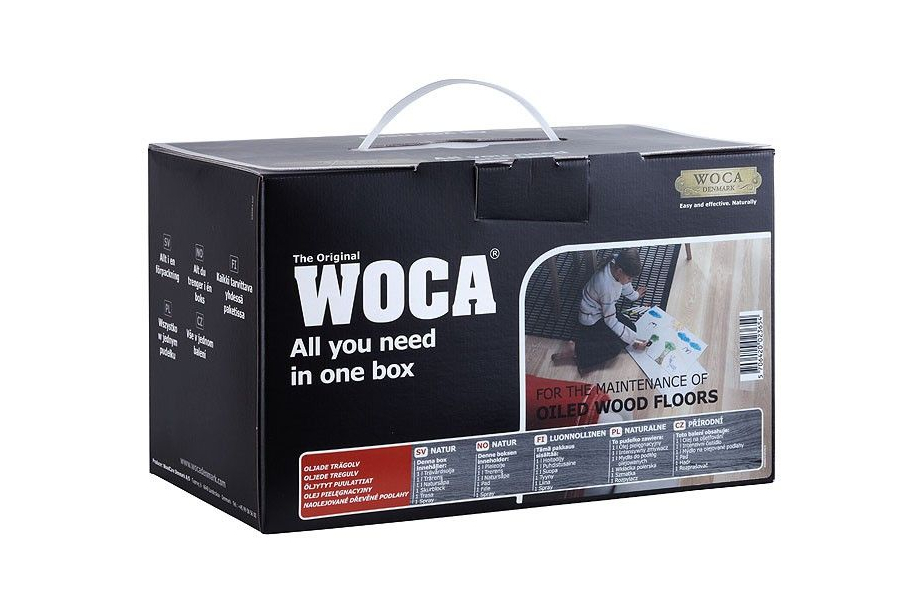 WOCA Maintenance Box Natural for Oiled Floors AC127 1