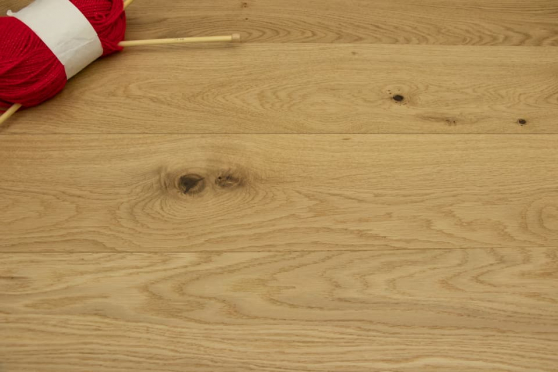 Natural Engineered Flooring Oak  Brushed Uv Matt Lacquered 14/3mm By 150mm By 1855mm FL4487 1
