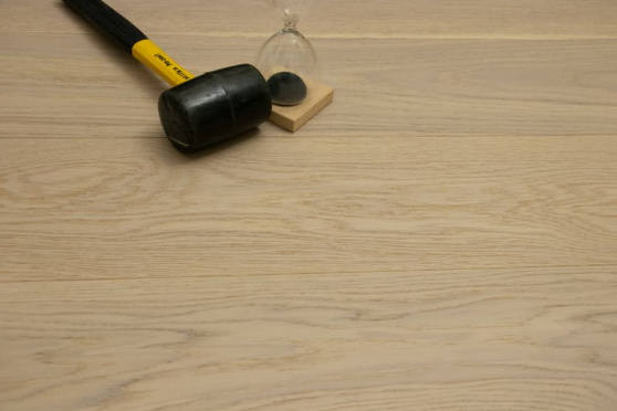 Prime Engineered Flooring Oak White Brushed UV Oiled 14/3mm By 178mm By 1000-2400mm GP245 3