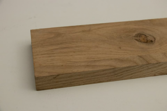 Full Stave Rustic Oak Kitchen Worktop Upstand 20mm By 80mm By 2400mm