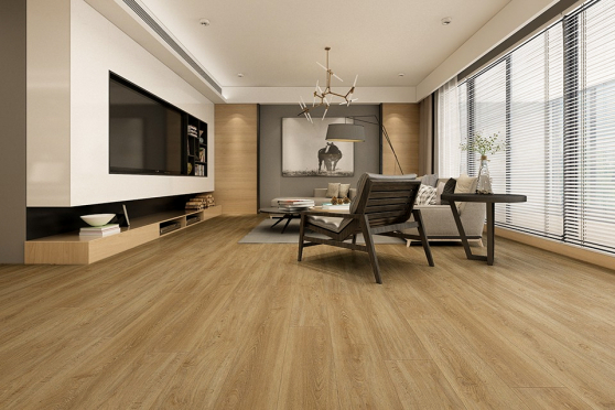 Luxury Click Vinyl Rigid Core Flooring Supremo Trend Olive 5mm By 178mm By 1220mm ( included 1mm underlay) VL082 0