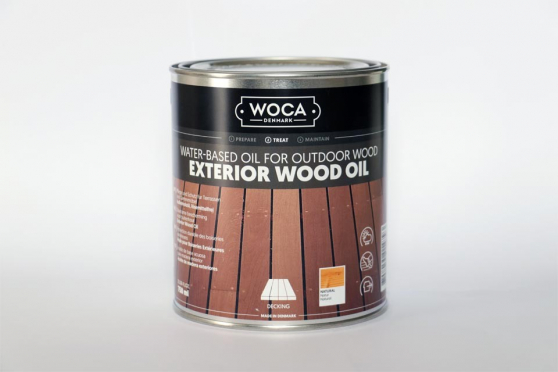 WOCA Natural Decking Exterior Oil 0.75L AC221 1