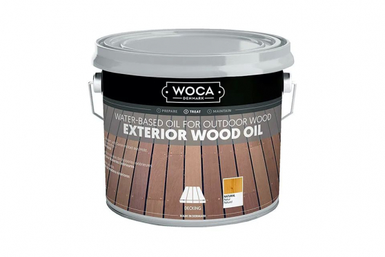 WOCA Natural Decking Exterior Oil 2.5L AC136 1