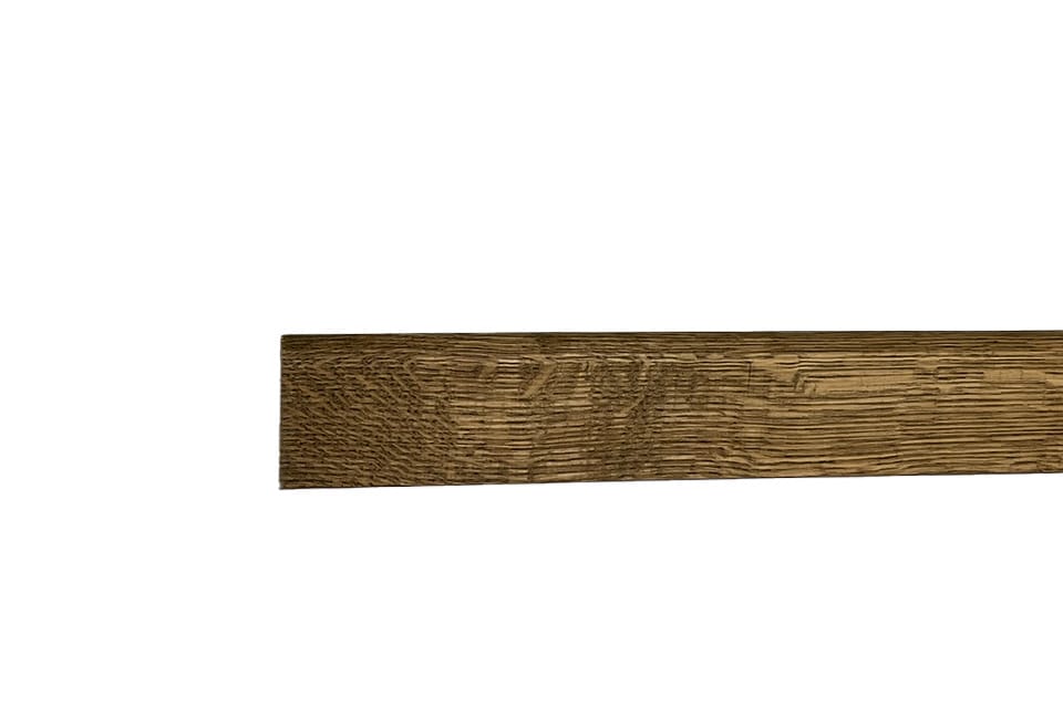 Solid Oak Round Stair Nosing Coffee 25mm By 60mm By 900mm at Wood and ...