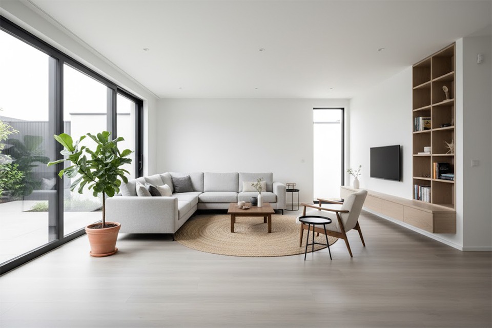 Supremo Royal Luxury Click Vinyl Rigid Core Flooring Pure White