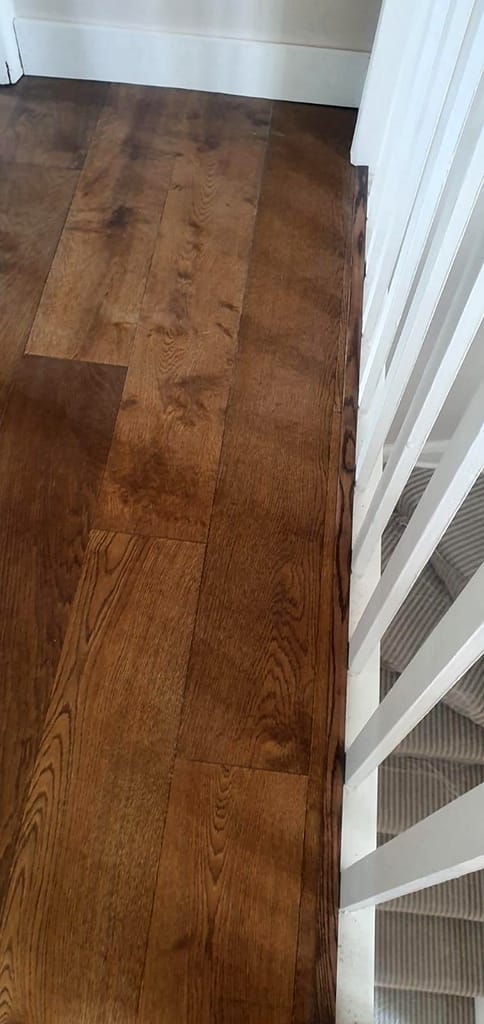 Natural Engineered Flooring Oak Smoked Brushed UV Oiled 